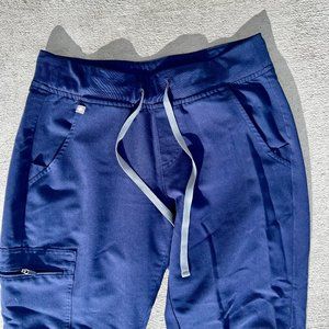 Figs Zamora 2.0 Jogger Scrub Pants Women’s Size S Small Navy blue